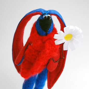 Hare toy knitting-sewing pattern