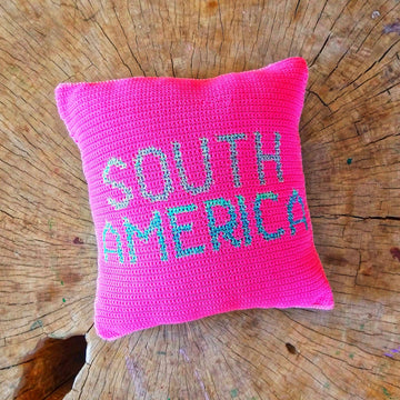 South America Montessori Pillow