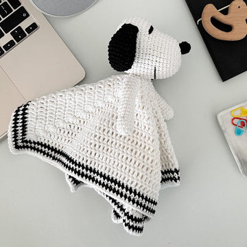 Snoopy lovey blanket