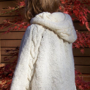 Winter Wonderland Cape (a hooded poncho)