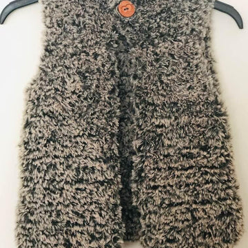 Erin faux fur gilet