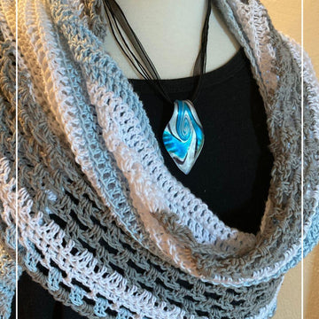 Beautiful Day Triangular Shawl Crochet Pattern