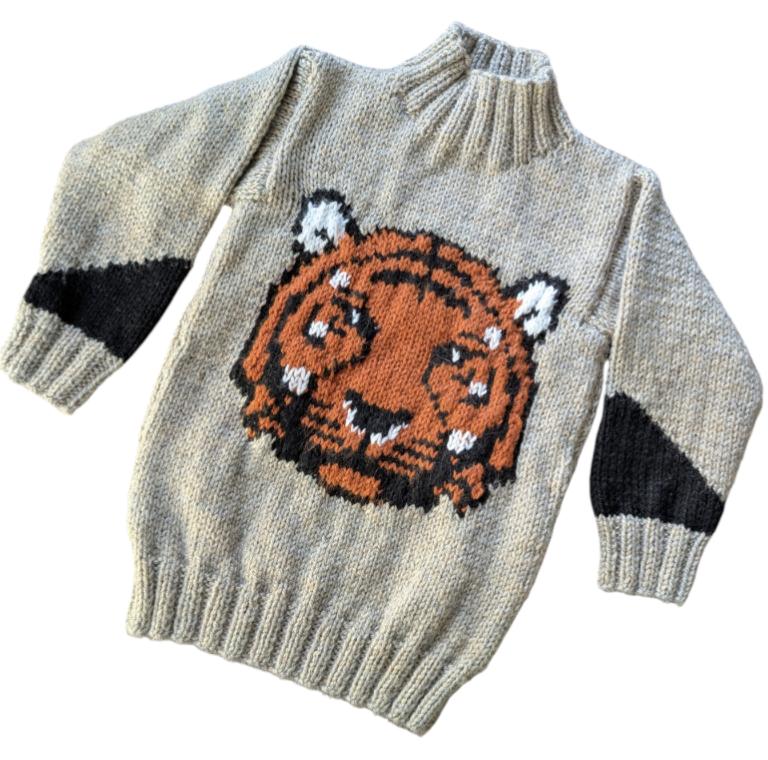 Tiger Sweater and Hat