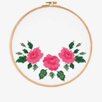 Chelsea Rose in DMC - PAT0296 - Downloadable PDF