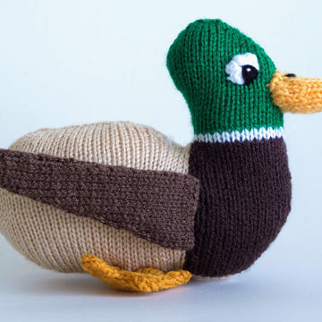 Knit a Story about the Raindrop Family - mouse, horse, duck, elephant
