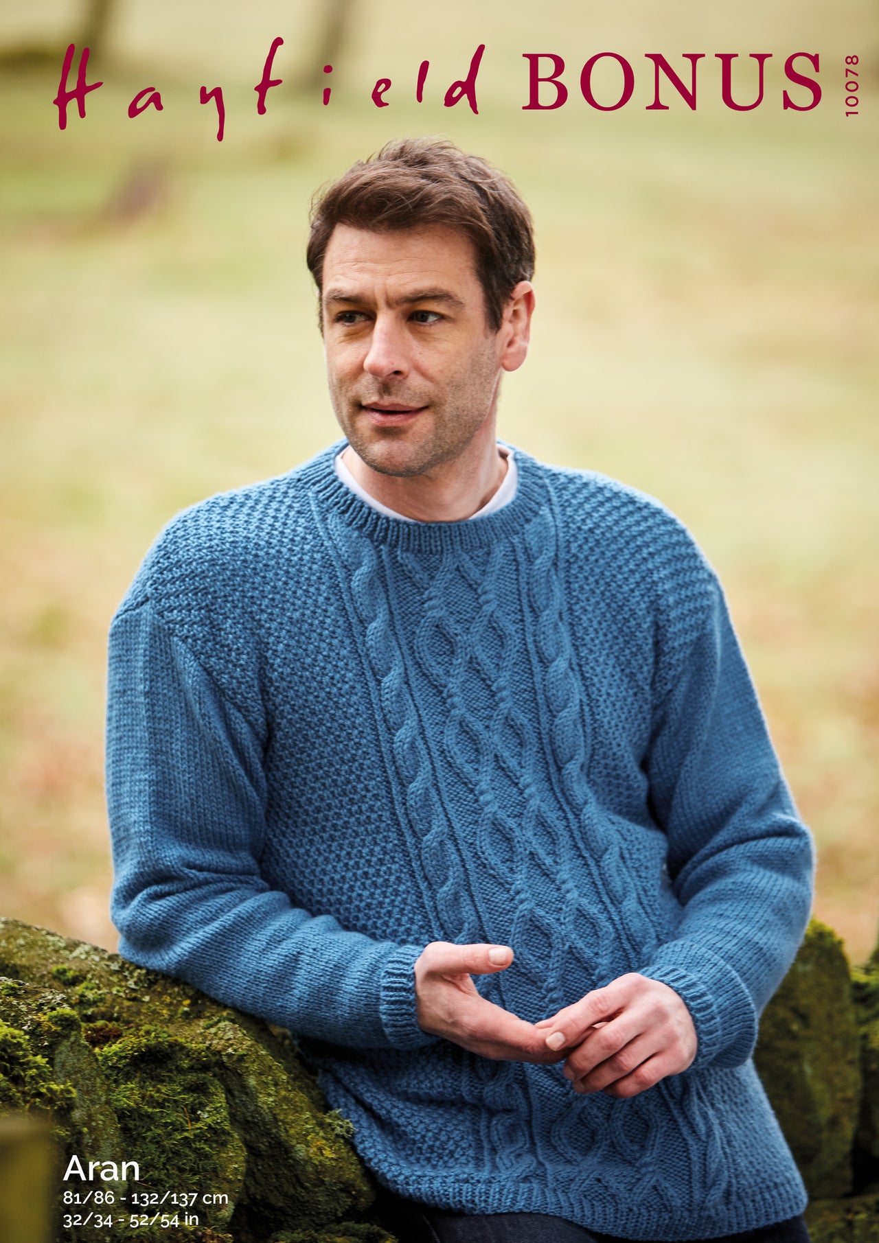 Jumper in Hayfield Bonus Aran 100g - 10078 - Leaflet
