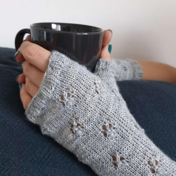 Wrist warmers "Rosemary"