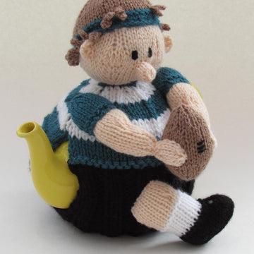 Rugby Player Tea Cosy