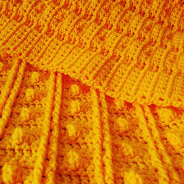 Popcorn and Ribs Afghan
