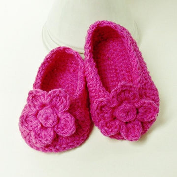 Baby Girl Bonnet and Slippers