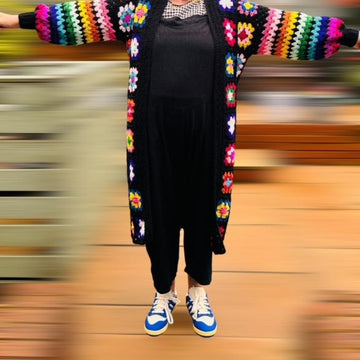 Duster Crochet Cardigan