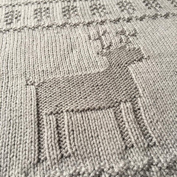 Textured Christmas Knit