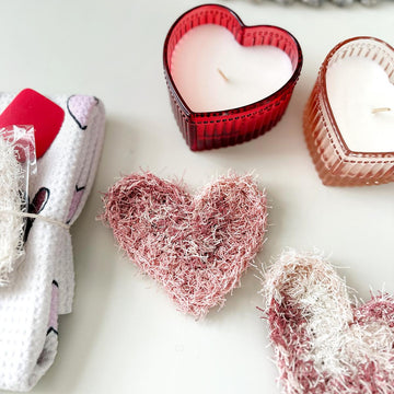 Heart Dish Scrubby 090