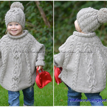 Temptation Poncho and Hat Set