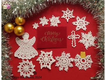 Christmas crochet decor 12