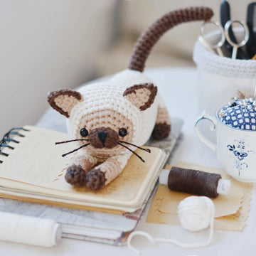 Siamese Kitten Crochet Pattern