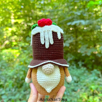Christmas pudding gnome