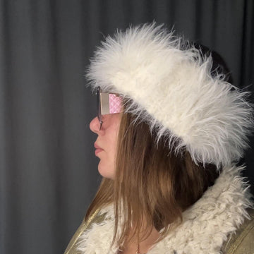 Fluffy headband