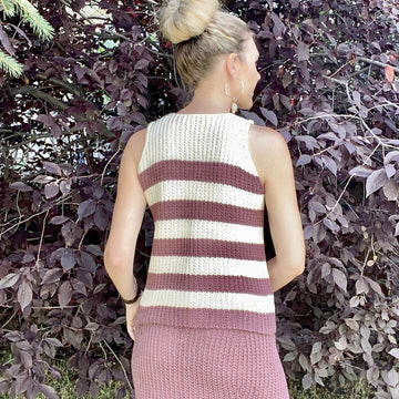 Red Rocks Textured Tie Tank