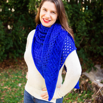 Twelve-Bar Blues Shawl
