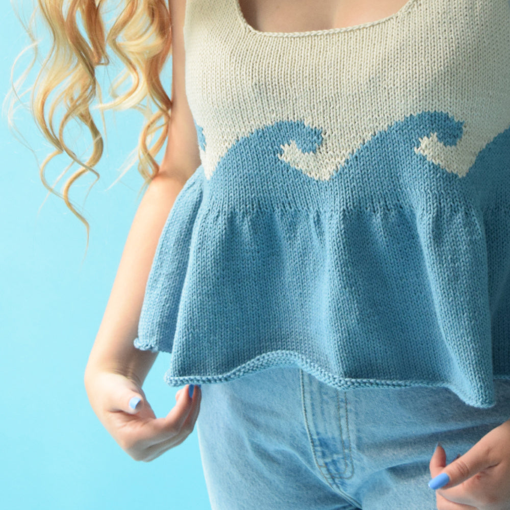 Free Women's Tank Top Knitting Pattern Download – Paintbox Yarns