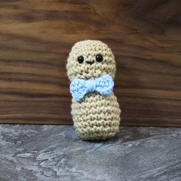 Crochet Peanut Amigurumi Food