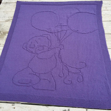 BALLOONS baby blanket