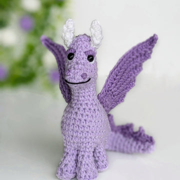 Magnar the Dragon crochet pattern, amigurumi dragon pattern