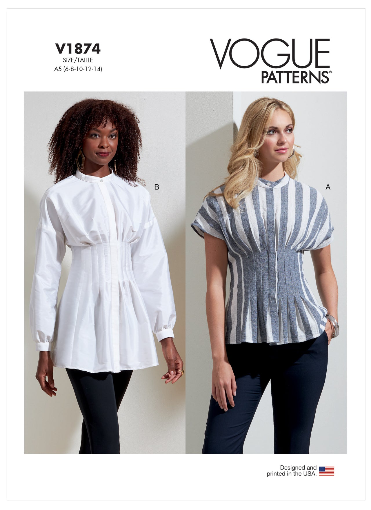Vogue Misses' Tops V1874 - Sewing Pattern