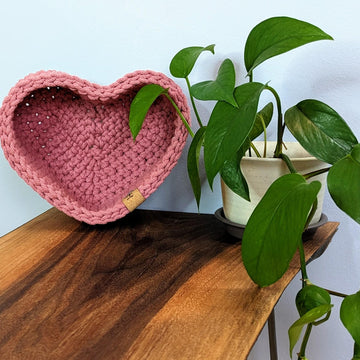 Heart Shaped Nesting Baskets