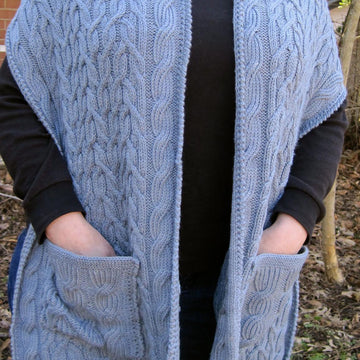 Warm Hogwart's Pocket Shawl