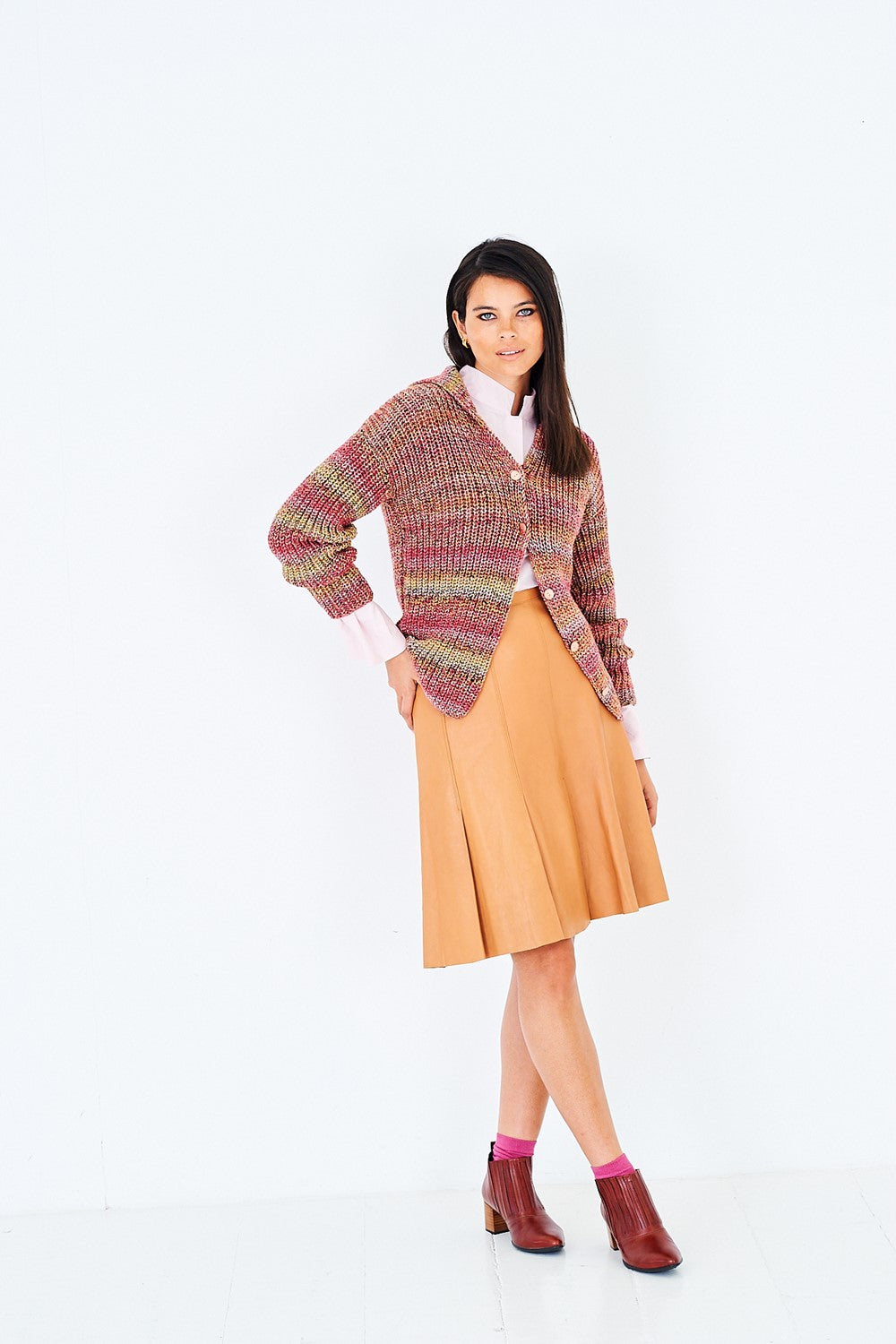 Ribbed Jackets in Highland Heathers & Impressions Aran - 10271 - Downloadable PDF
