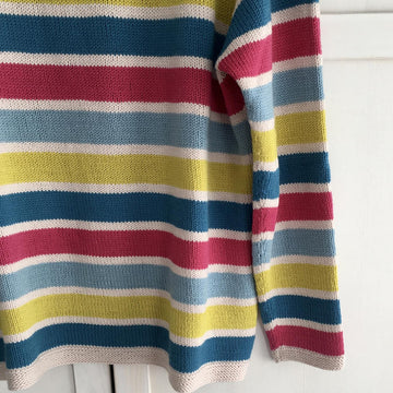 Top Down Sweater Rainbow