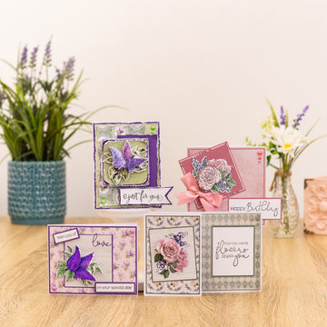 Crafter's Companion Craft Box Kit - Floral Decoupage