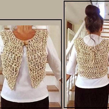815 CHUNKY ONE HOUR ONE SKEIN SHRUG