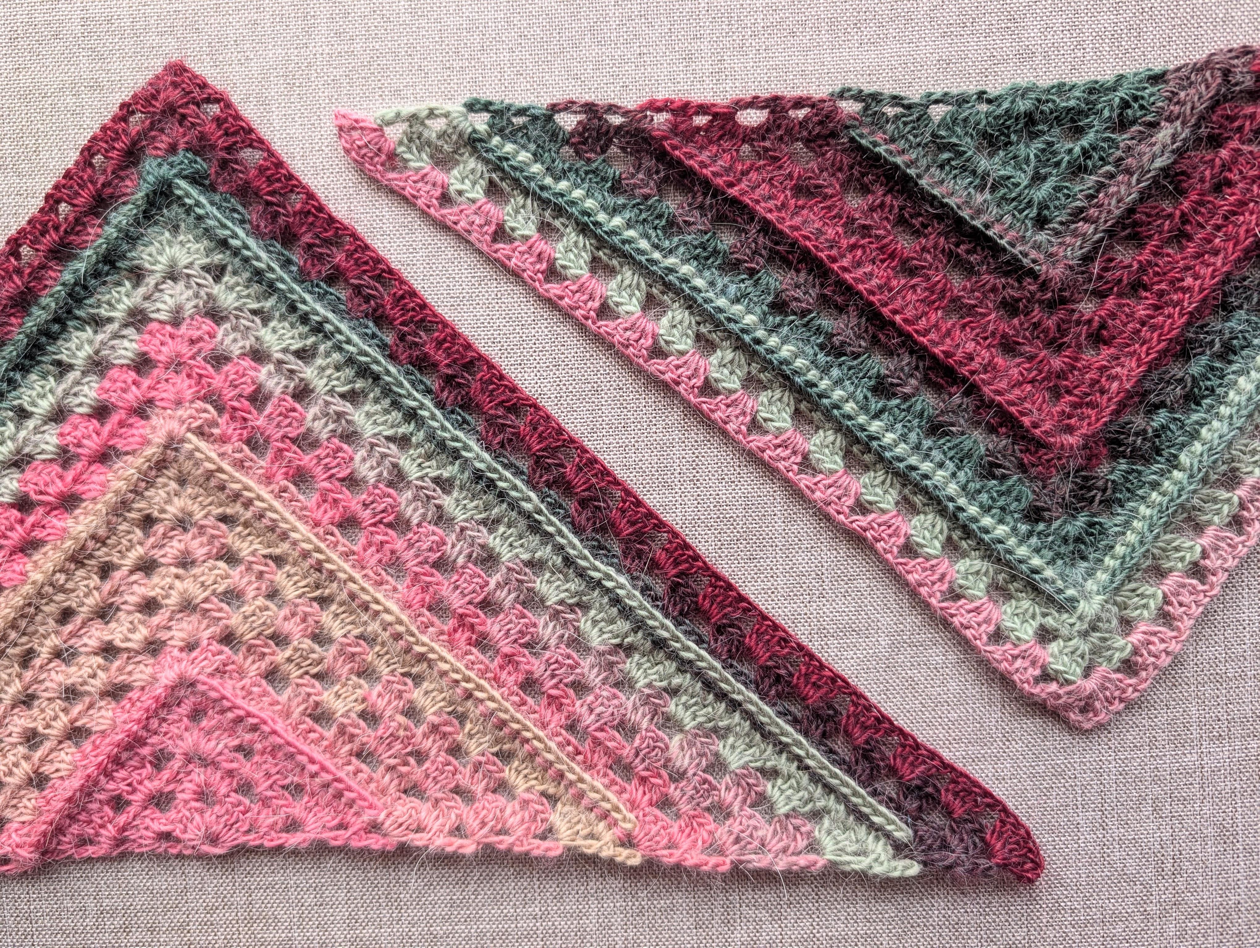 2-in-1: Crochet Bandana/Shawl #113