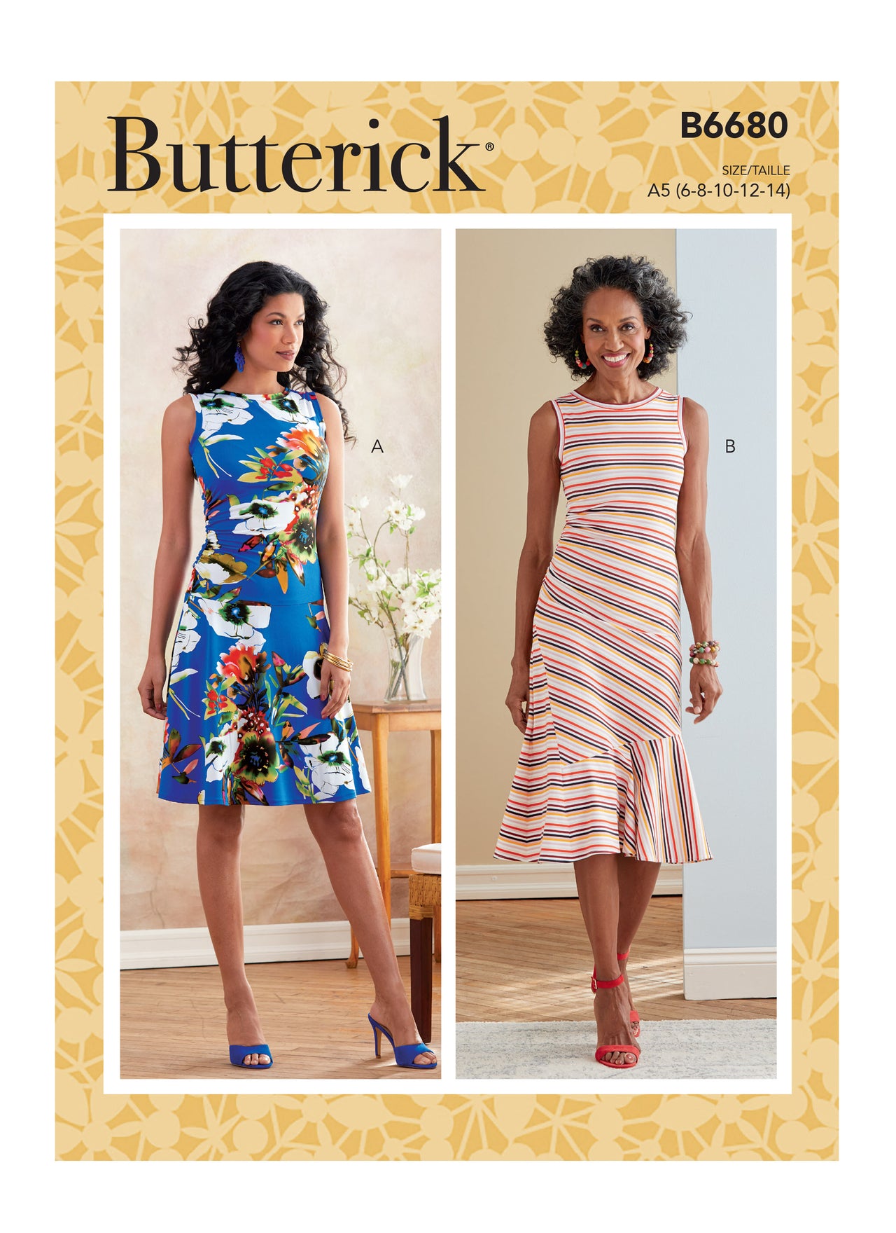 Butterick Misses' Dress B6680 - Sewing Pattern
