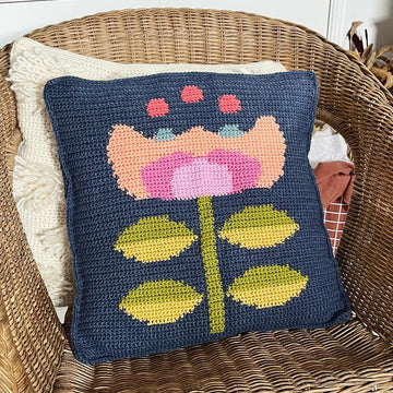 Folk Flower Cushion