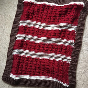 Mountain Cabin Baby Blanket