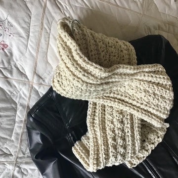 Trinity Crocheted Scarf
