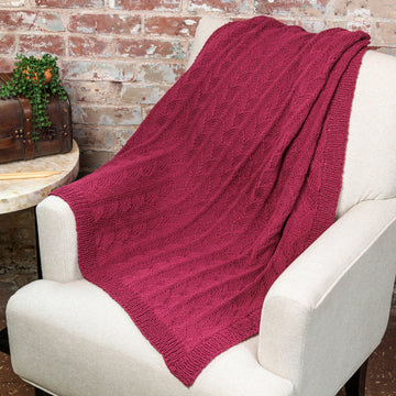 1341 Catawba - Blanket Knitting Pattern for Babies and Home in Valley Yarns Montague