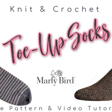 My First Toe Up Crochet Socks