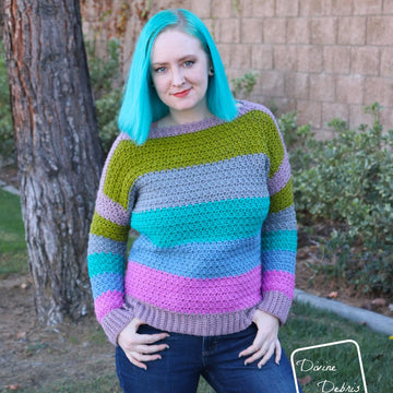 Odette Striped Pullover