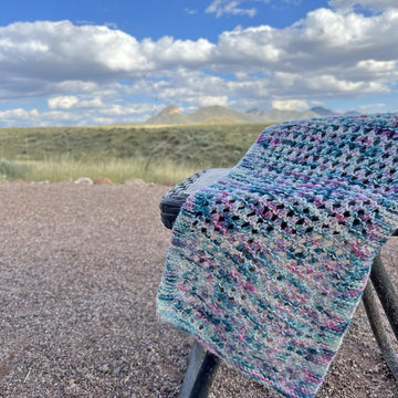Eyelet Scarf