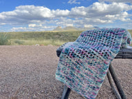 Eyelet Scarf