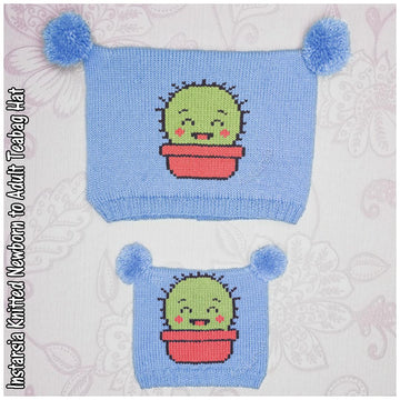 Intarsia - Baby Cactus - Chart Only