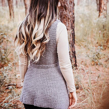 Sutherland Waterfall Crochet Vest