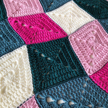 Wonky Blocks Blanket (crochet)