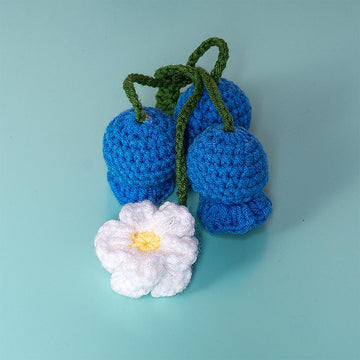 Blueberry Daisy Car Hanging