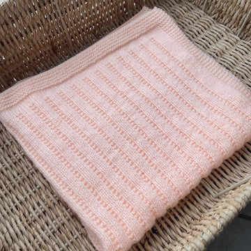 Broken Garter and Rib Blanket and Hat